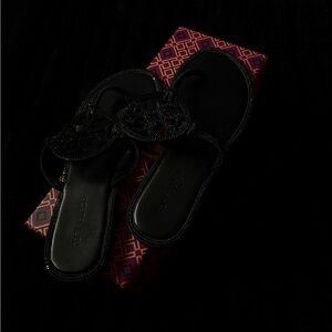 Tory Burch black sandals